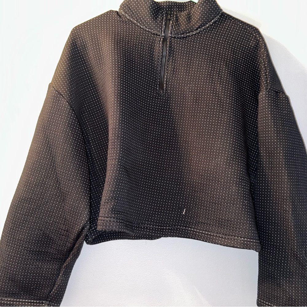 Nike Black and White Dotted Sweatshirt